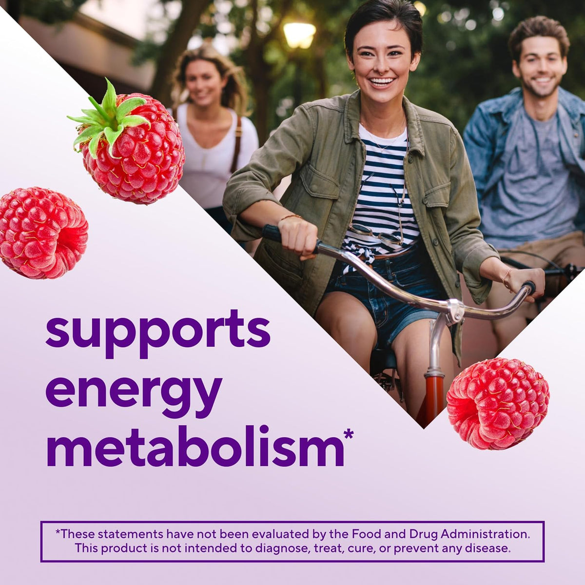 Vitafusion Vitamin B12 1000 mcg | 140 Gummies | Yummy Raspberry Flavor