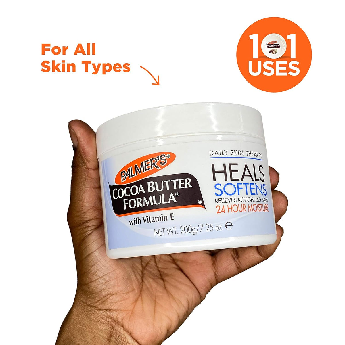 Palmer's Solid Cocoa Butter Body Lotion with Vitamin E (7.25 Oz - 3 Pack)