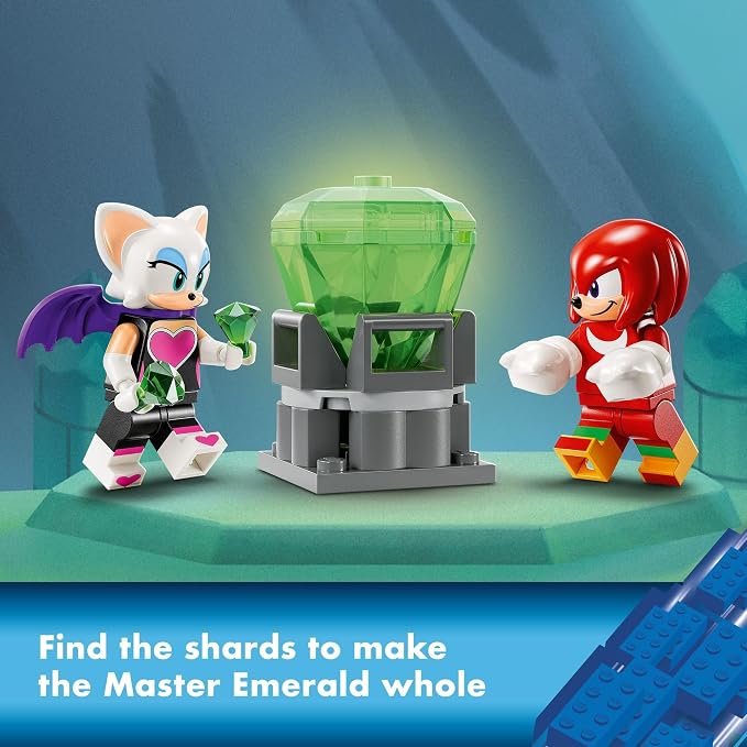 LEGO Sonic The Hedgehog Knuckles’ Guardian Mech 76996 | Back to School Gift for Students, Building Toy, Boys & Girls, Ages 8+, Sonic Action Figure Set, 276 pieces, 2 Minifigures