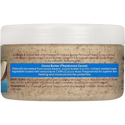 Palmer's Exfoliating Body Scrub, Cocoa Butter Formula, Softens Skin (7 Oz)