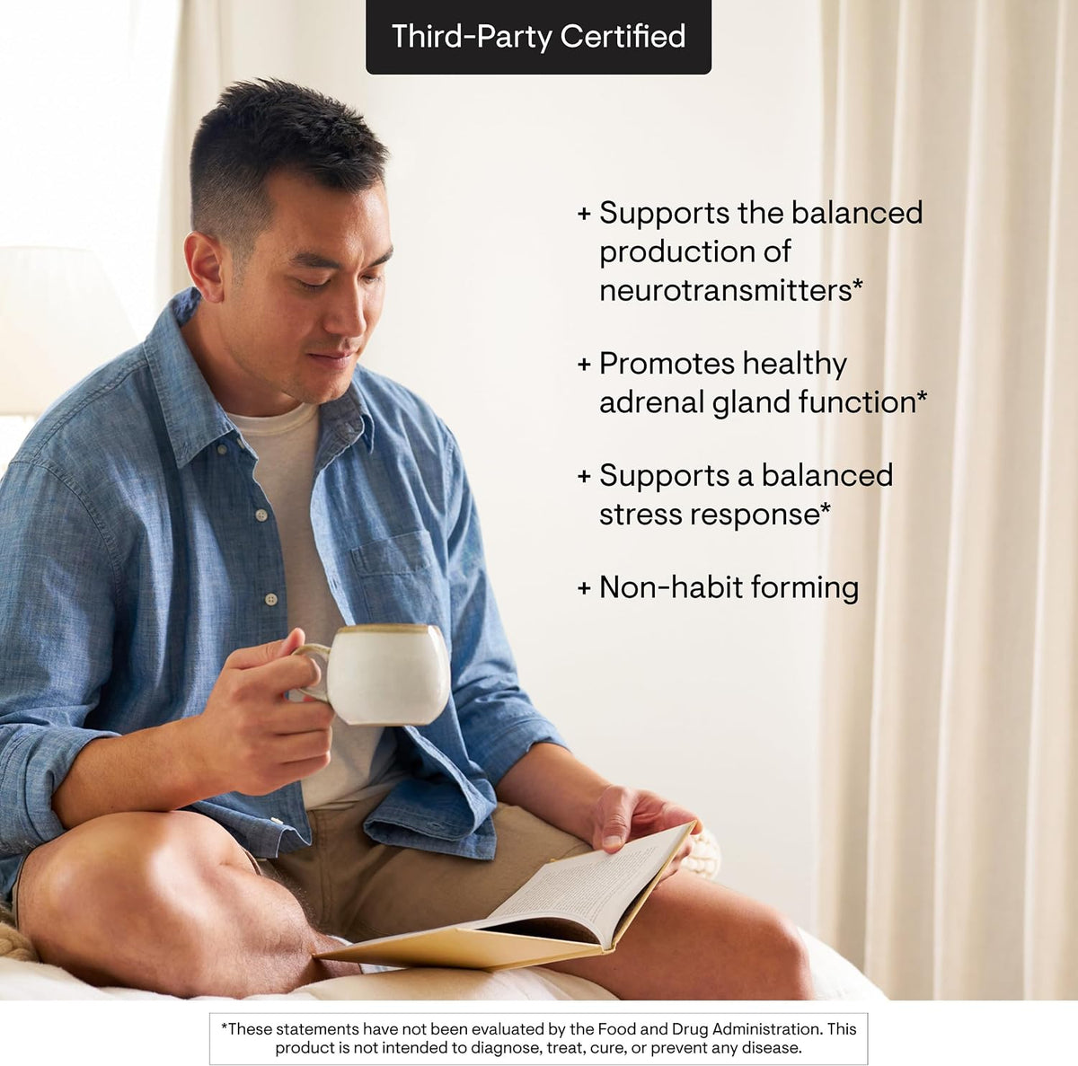THORNE - Emotion Balance Support - Supports Mood & Stress Management* - Vitamins B6, B12 & C, 5-HTP, GABA, Rhodiola, Folate (5-MTHF) & L-Tyrosine - Third-Party Certified - Gluten-Free - 120 Capsules