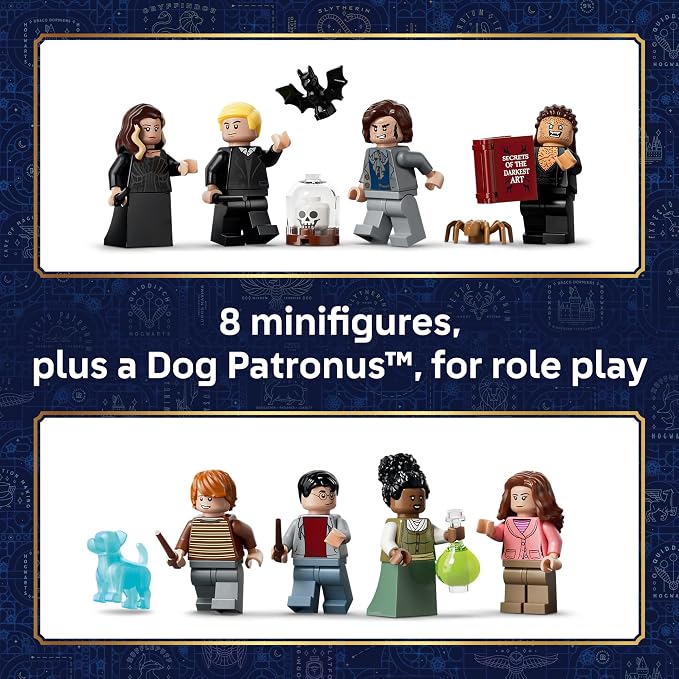 LEGO Harry Potter Knockturn Alley Wizarding Shops 76471 | Building Toy for Girls & Boys, Ages 8+, Playset W/ 8 Minifigures, Pretend Play or Display, 788 pieces, Gift for Birthdays