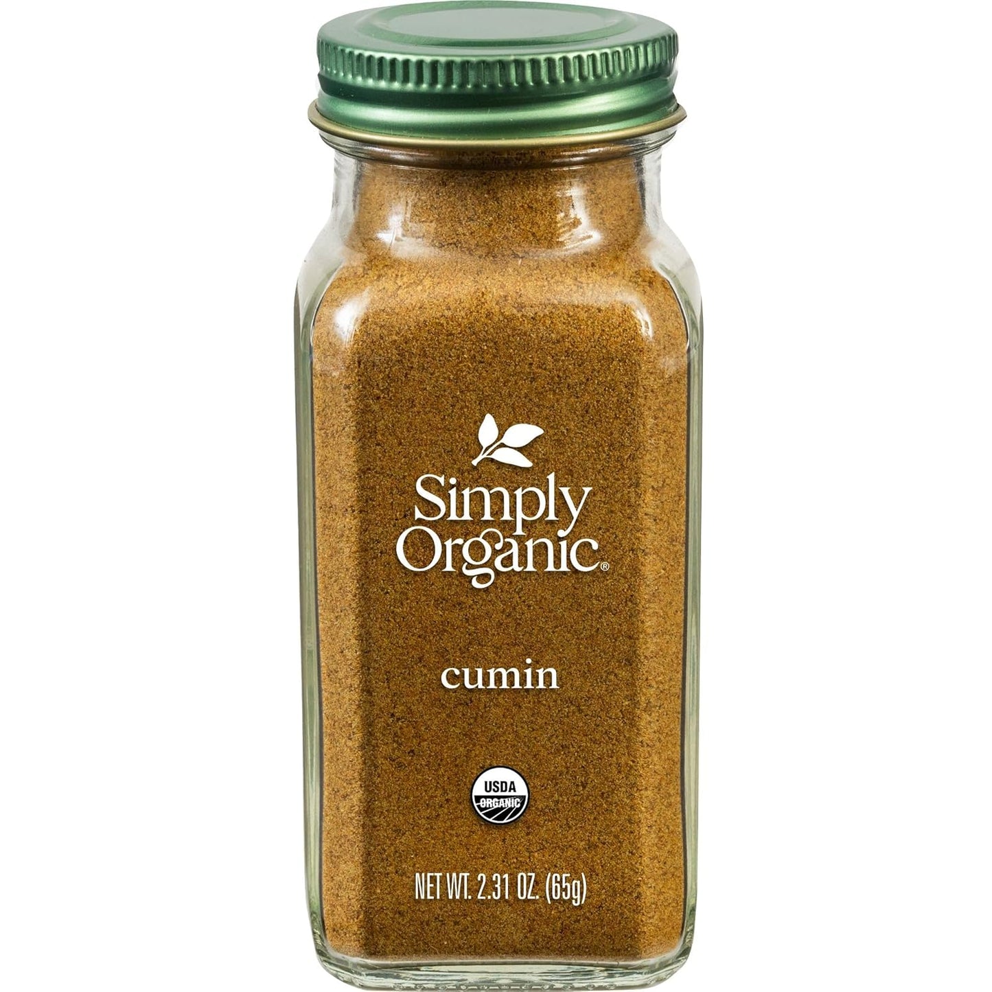Simply Organic Ground Cumin Seed, 2.31 Ounce Glass Jar, Rich, Warm, Complex Earthy Spice Flavor, Certified Organic, Kosher | Rich, Warm, Complex Earthy Spice Flavor, Certified Organic, Kosher