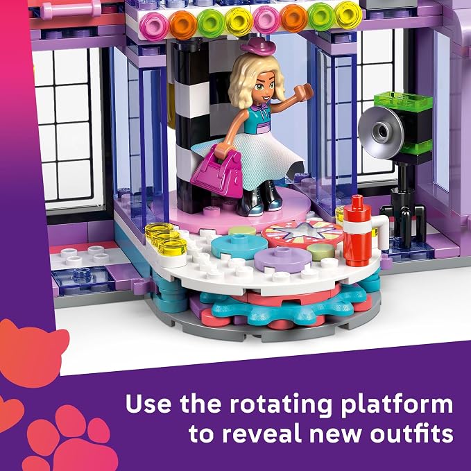 LEGO Friends Heartlake City Fashion Show Building Toy for Girls & Boys - Pretend Play Set for Kids, Ages 7+ - W/Paisley, Liann & Nova Minidolls & Accessories - Gift Idea for Birthdays - 42685