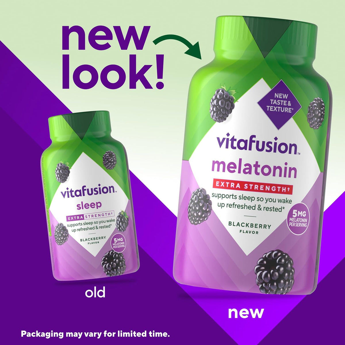Vitafusion Melatonin Gummies 5mg Per 2 Gummies | 120 Count