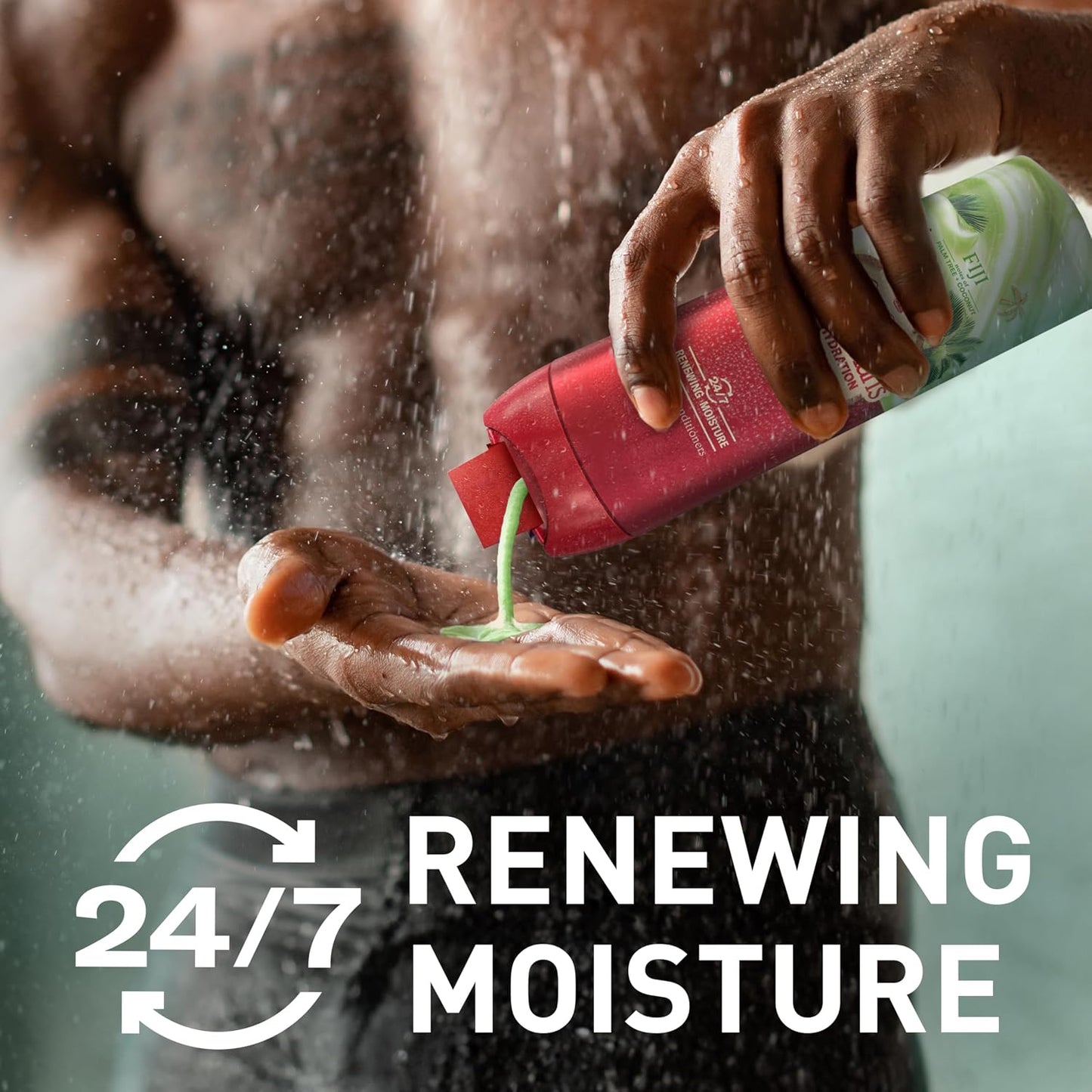 Old Spice Body Wash GentleMan’s Super Hydration for Men, 24/7 Renewing Moisture, Gentle on Skin with Skin Conditioners, Fiji with Palm Tree + Coconut Scent, 20 oz