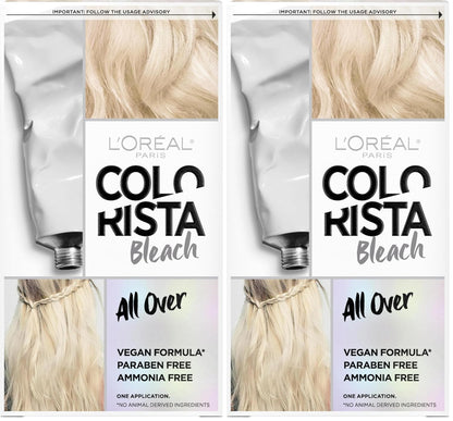 L'Oreal Paris Colorista Bleach, All Over (Pack of 2)