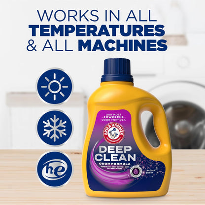 ARM & HAMMER Deep Clean Odor Formula Liquid Laundry Detergent