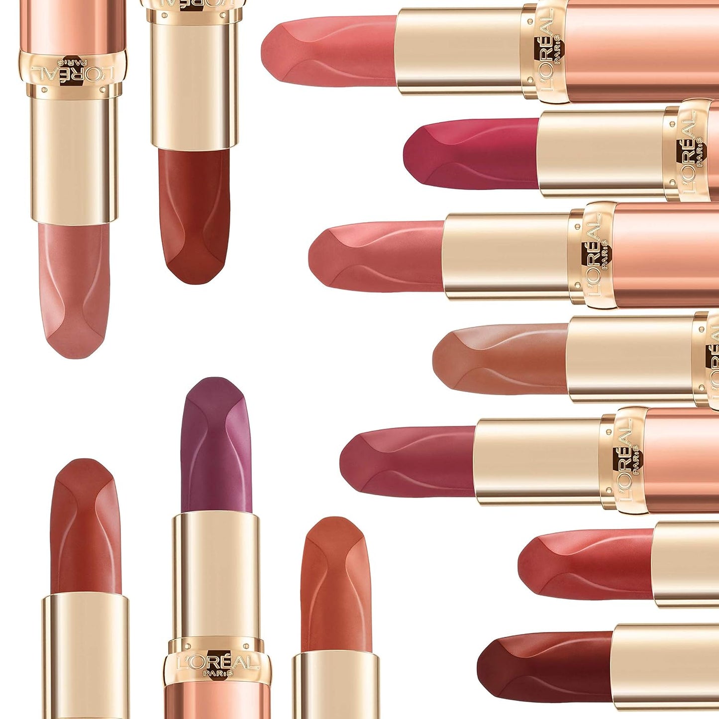 L'Oreal Paris Colour Riche Les Nus Lipstick, Nu Authentique, 0.13 Oz.