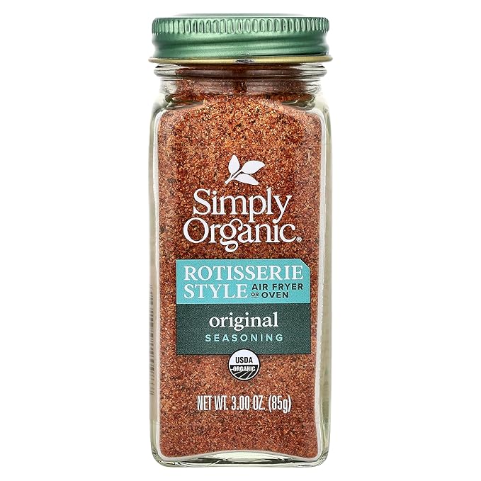 Simply Organic Rotisserie Style Seasoning, Original, 3 oz (85 g)