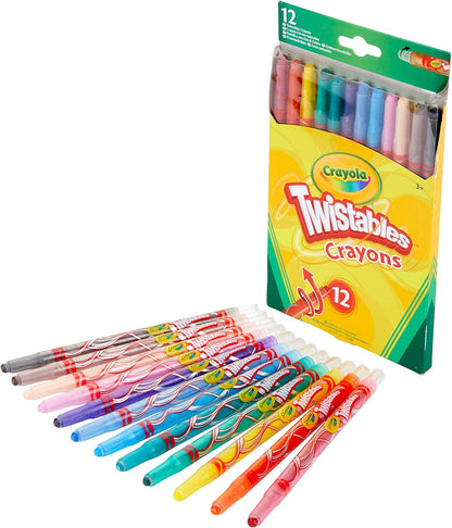 CrayolaTwistables Crayons, Pack of 12 - Multicolour
