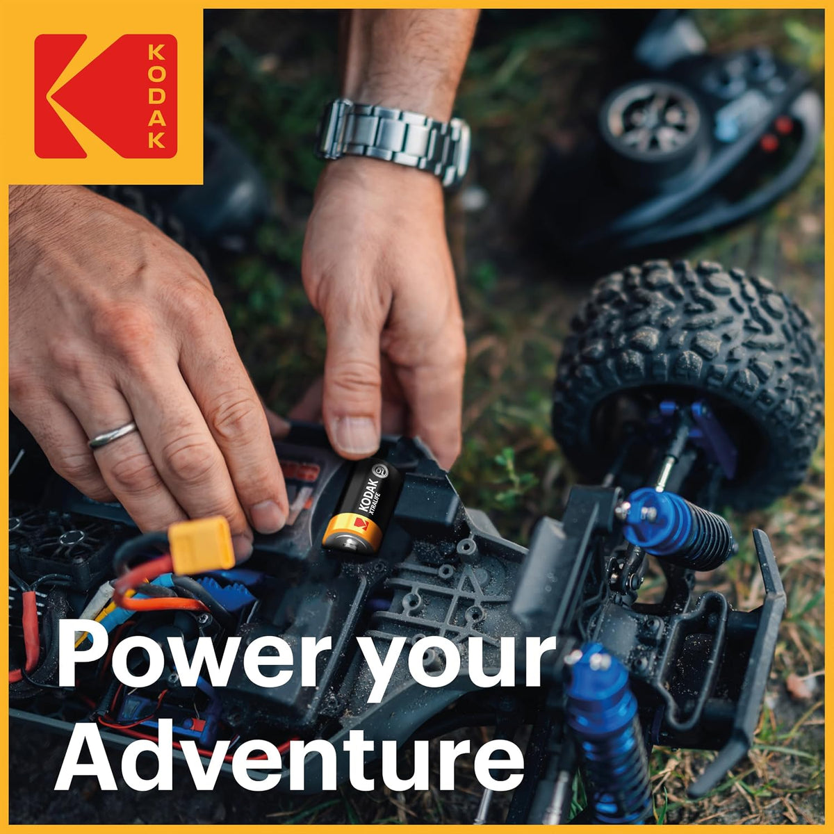KODAK C Cell Alkaline Batteries (12 Pack) C Size Battery, LR14, 1.5V