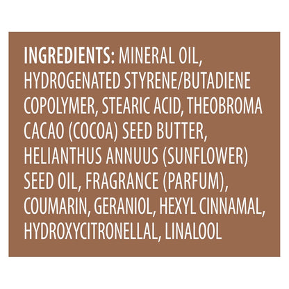 Vaseline Intensive Care Cocoa Radiant Body Gel Oil with 100% Pure Cocoa Butter, 12 oz