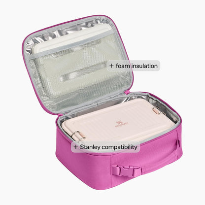 STANLEY Assembly Lunch Box 3.5L, Insulated Lunch Bag, Dark Blossom