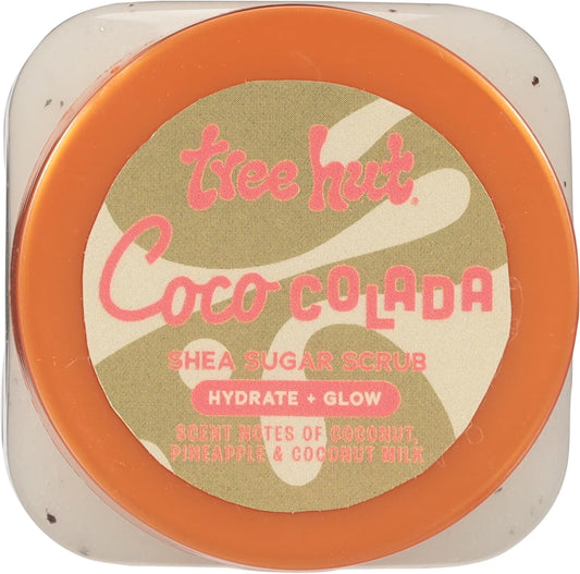 Tree Hut Shea Sugar Scrub Mini Trio Kit, Body Scrub, Exfoliating Body Scrub for Dry Skin, Travel Size Skincare Sampler, Shea Butter, Vegan, Paraben Free, 3 x 3.4 oz
