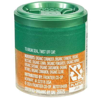 Simply Organic Curry Powder, Certified Organic, Kosher, Mini Spices | 0.53 Ounce (Pack of 6)