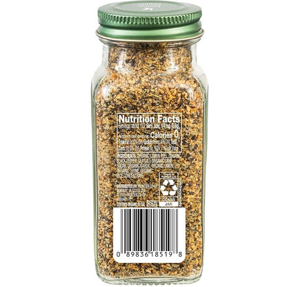Simply Organic Lemon Pepper, Certified Organic, Kosher | 3.17 Ounce (Pack of 1)