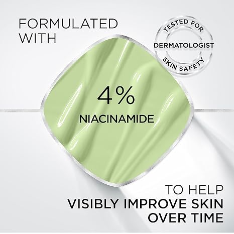 L'Oreal Paris Prime Lab Up to 24H Redness Eraser Face Primer Infused with Niacinamide to Reduce Face Redness and Extend Makeup Wear, 1.01 Fl Oz
