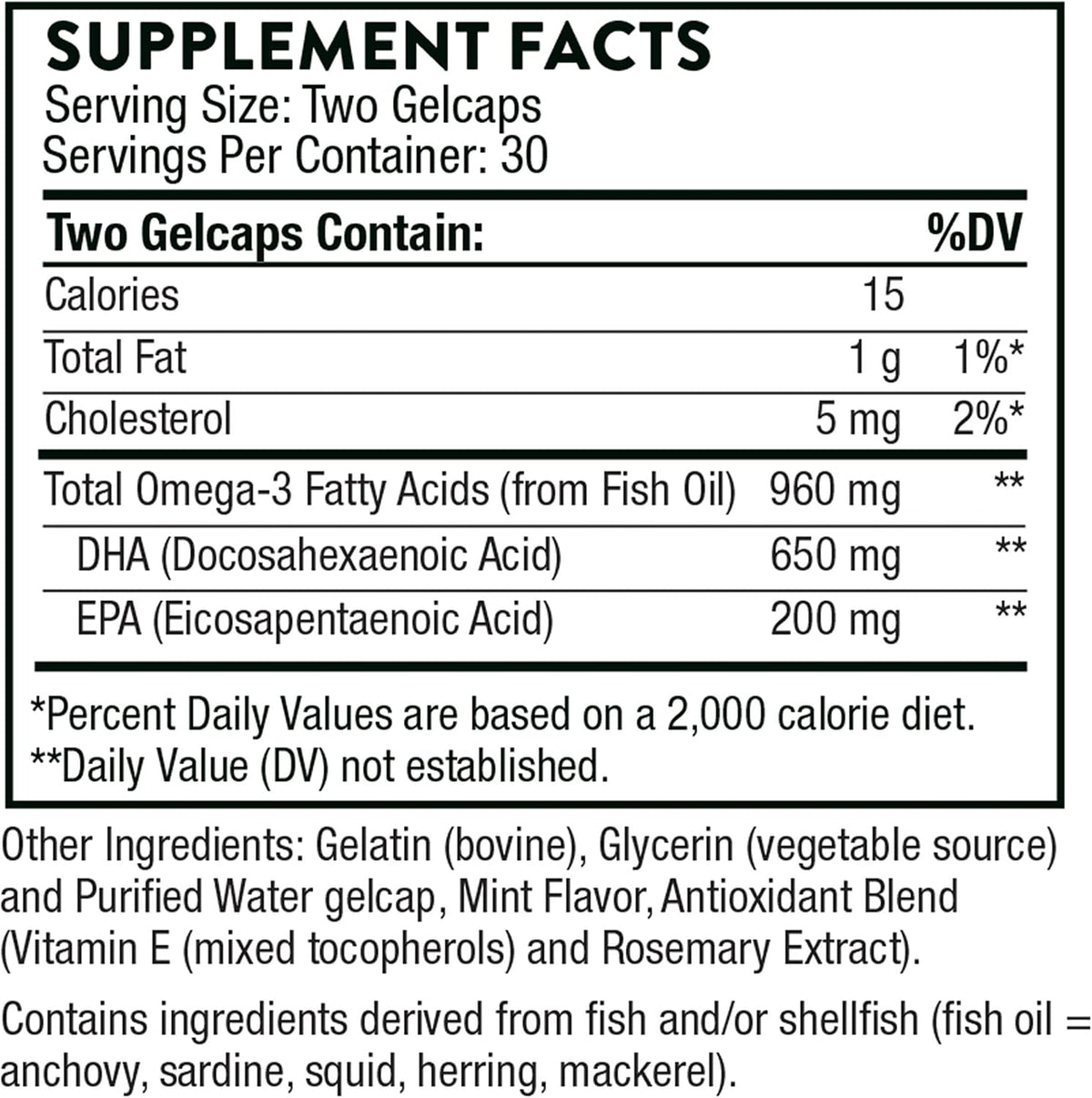 THORNE - Day & Night Wellness Bundle - Multi-Vitamin Elite + Advanced DHA - 30 Servings