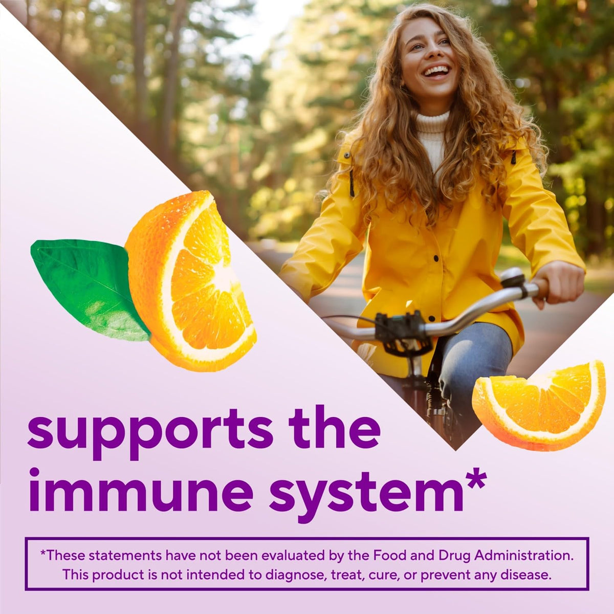 Vitafusion Vitamin C 500 mg Per 4 Gummies | 92 Gummy Vitamins