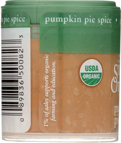 Simply Organic Pumpkin Pie Spice, Certified Organic, Kosher, Mini Spices | 0.46 Ounce (Pack of 1)