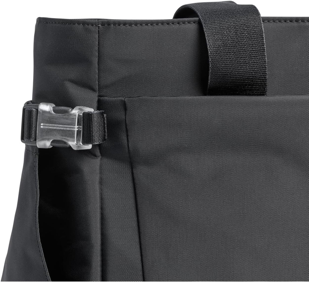 STANLEY Vitalize Tote| Gym, Work & Travel Bag with Laptop Sleeve | Expandable Bottom Compartment | Tumbler & Water Bottle Pockets | Durable Recycled Fabric | Black
