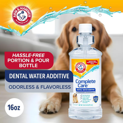 Arm & Hammer, Dental Water Additive, Dog Breath Freshener, 16 Fl Oz