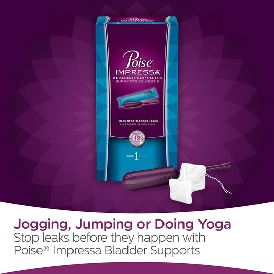Poise Daily Microliners, Incontinence Panty Liners, Lightest Absorbency, Long, 50 Count