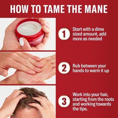 Old Spice Classic Pomade for Men, Healthy & Strong with Vitamin E & Biotin, Men's Hair Styling Pomade, Medium Hold, Matte Finish, 2.22 oz, Twin Pack