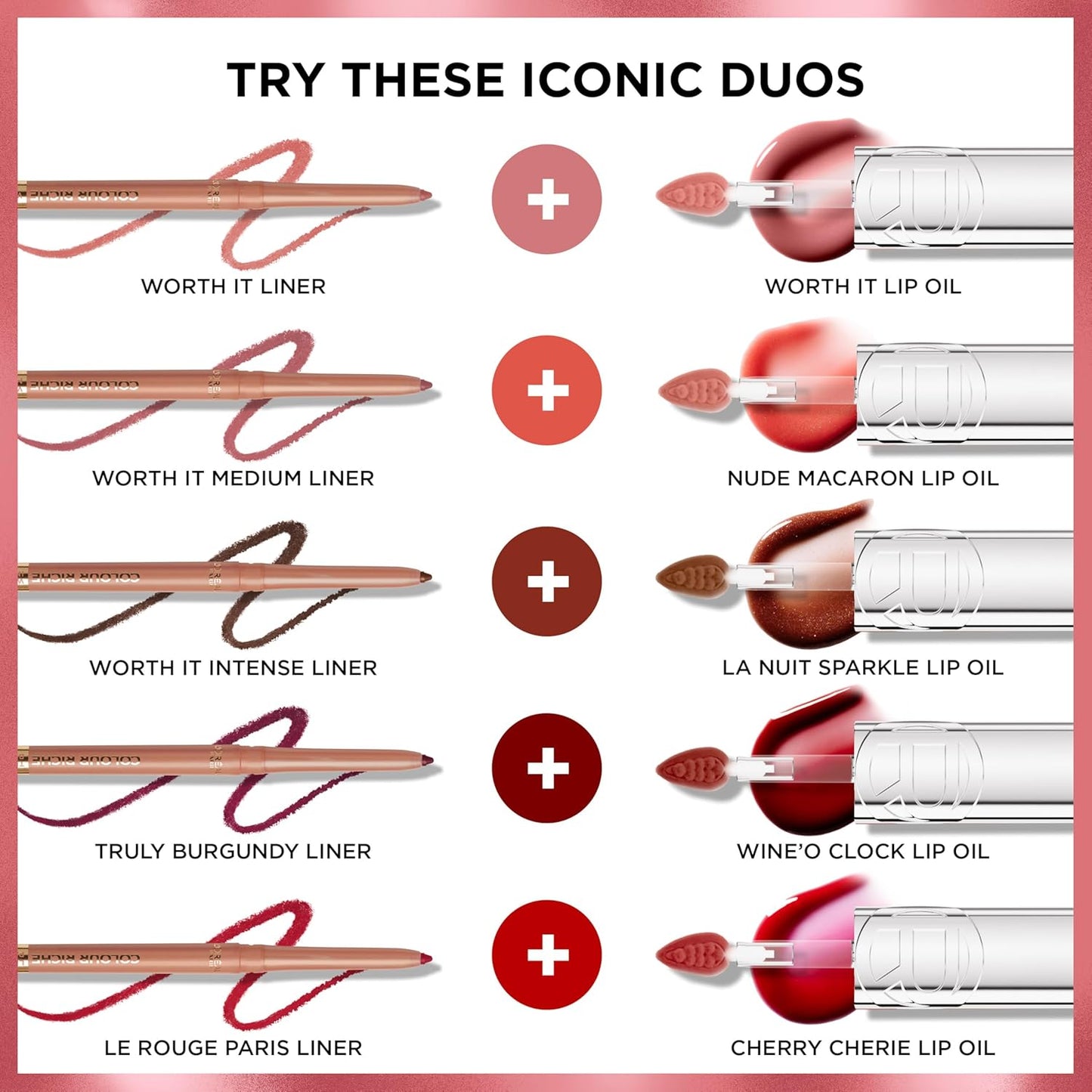 L'Oreal Paris Plump Ambition Hyaluron Lip Oil, 24 HR Lip Gloss with Hyaluronic Acid, Volumizing Formula with Glass-Like Shine, Nude Macaron 650, 0.16 Fl Oz