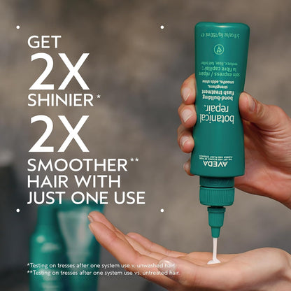 Aveda Botanical Repair Bond-Building Flash Treatment for Stronger Hair | Strengthens Hair in 10 Seconds | Adds Shine & Smoothness | 98% Naturally Derived*, 5 Fl Oz