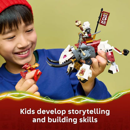 LEGO NINJAGO Zilvar and Grimtak the Dragon Beast 71863 | Building Toys for Boys & Girls, Ages 7+, Action Figures for Pretend Play, 3 Minifigures, 232 pieces, Gift for Birthdays