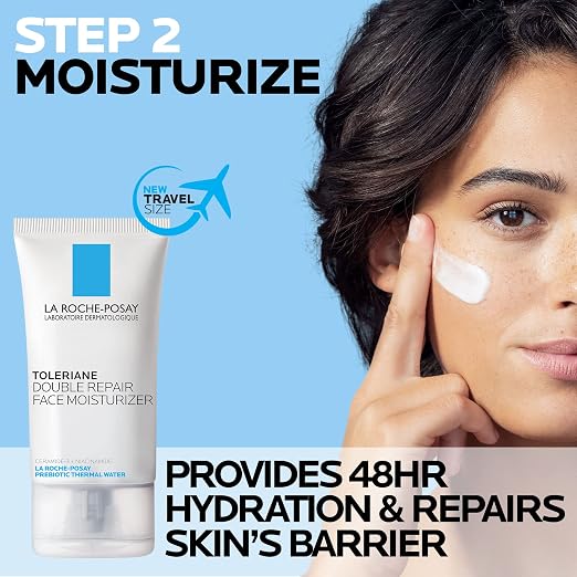 La Roche-Posay Toleriane Hydrating Gentle Facial Cleanser, with Niacinamide