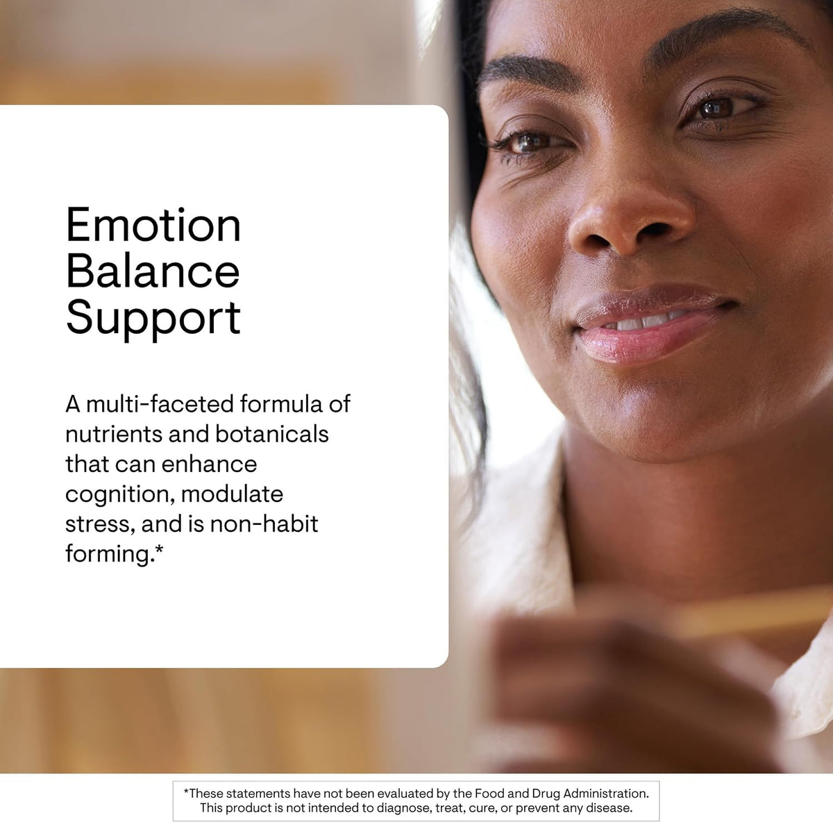 THORNE - Emotion Balance Support - Supports Mood & Stress Management* - Vitamins B6, B12 & C, 5-HTP, GABA, Rhodiola, Folate (5-MTHF) & L-Tyrosine - Third-Party Certified - Gluten-Free - 120 Capsules