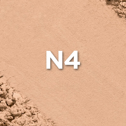 L'Oreal Paris True Match Super Blendable Oil Free Powder Foundation, N4 Light Medium, 0.33 oz, Packaging May Vary