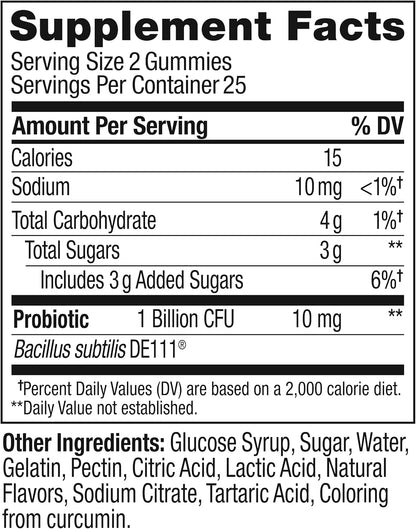OLLY Probiotic Gummy, Immune System & Digestive Support*, Mango - 50 Count