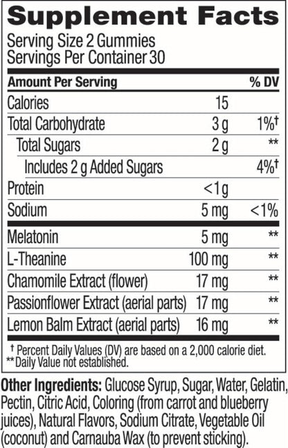 OLLY Extra Strength Sleep, Occasional Sleep Support Supplement - 60 Count