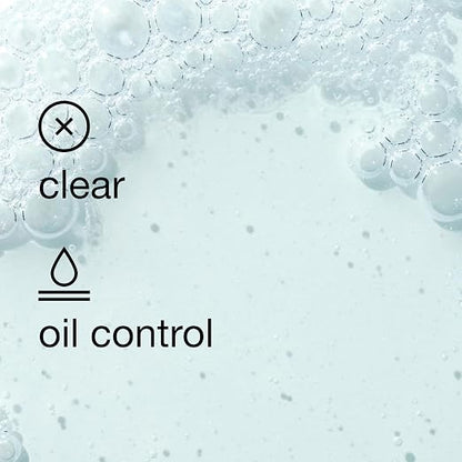 Clinique Acne Solutions Oil Control Cleansing Gel with 2% Salicylic Acid For Acne-Prone Skin, 4.2 Fl Oz