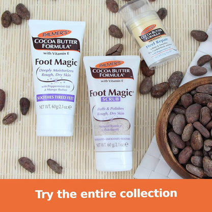 Palmer's Exfoliating Foot Scrub, Foot Magic Cocoa Butter Formula (2.1 Oz)