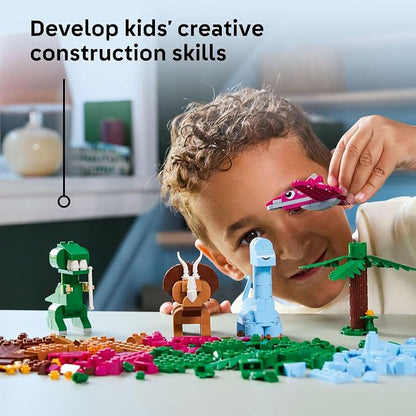 LEGO Classic Creative Dinosaurs Toy - Building Blocks for Kids, Boys and Girls, Ages 5+ - Learning and Educational Toy for Preschool - Gift Idea for Birthdays - 11041