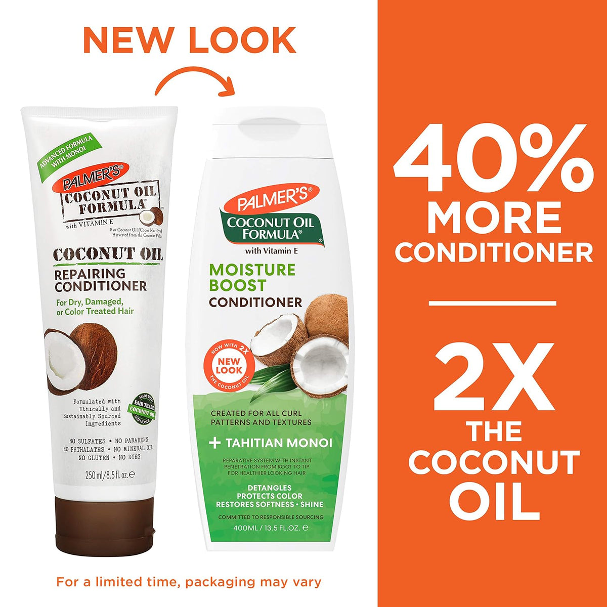 Palmer's Moisture Boost Hair Conditioner, Coconut Oil Formula (13.5 Fl Oz)