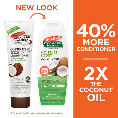 Palmer's Moisture Boost Hair Conditioner, Coconut Oil Formula (13.5 Fl Oz)