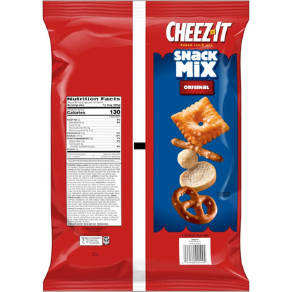 Cheez-It Snack Mix, Classic Baked Mix, Lunch Snacks, Classic, 40oz Bag (1 Bag)