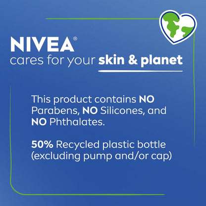 NIVEA Skin Firming Melanin Beauty & Hydration Body Lotion, Q10, 16.9 Fl Oz