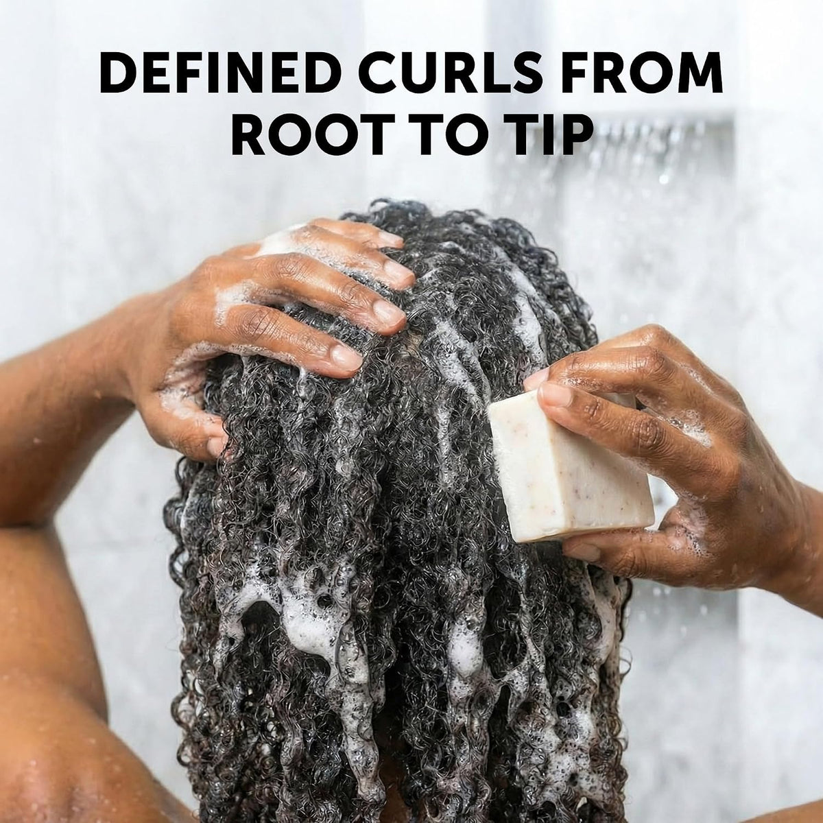 VALITIC Curly Hair Wave Shampoo Bar, Keratin and Biotin Solid Shampoo Bar