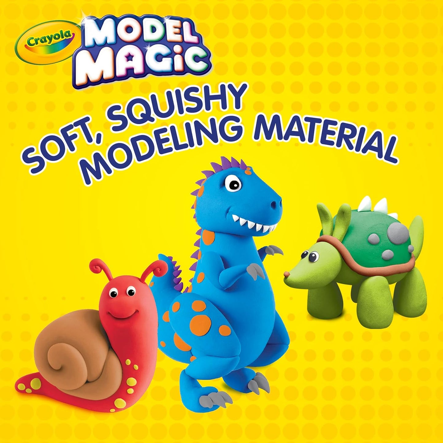 Crayola Model Magic (75ct), Kids Modeling Clay Alternative, 1oz Packs, Teacher Appreciation School Supplies & Classroom Essentials, Air Dry Clay, Ages 3+