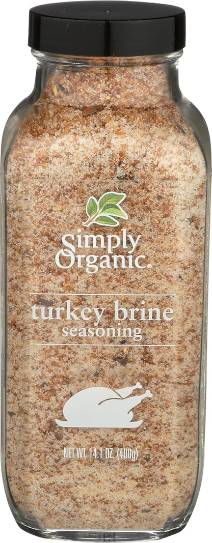 Simply Organic, Turkey Brine Seasoning, 14.1 Oz