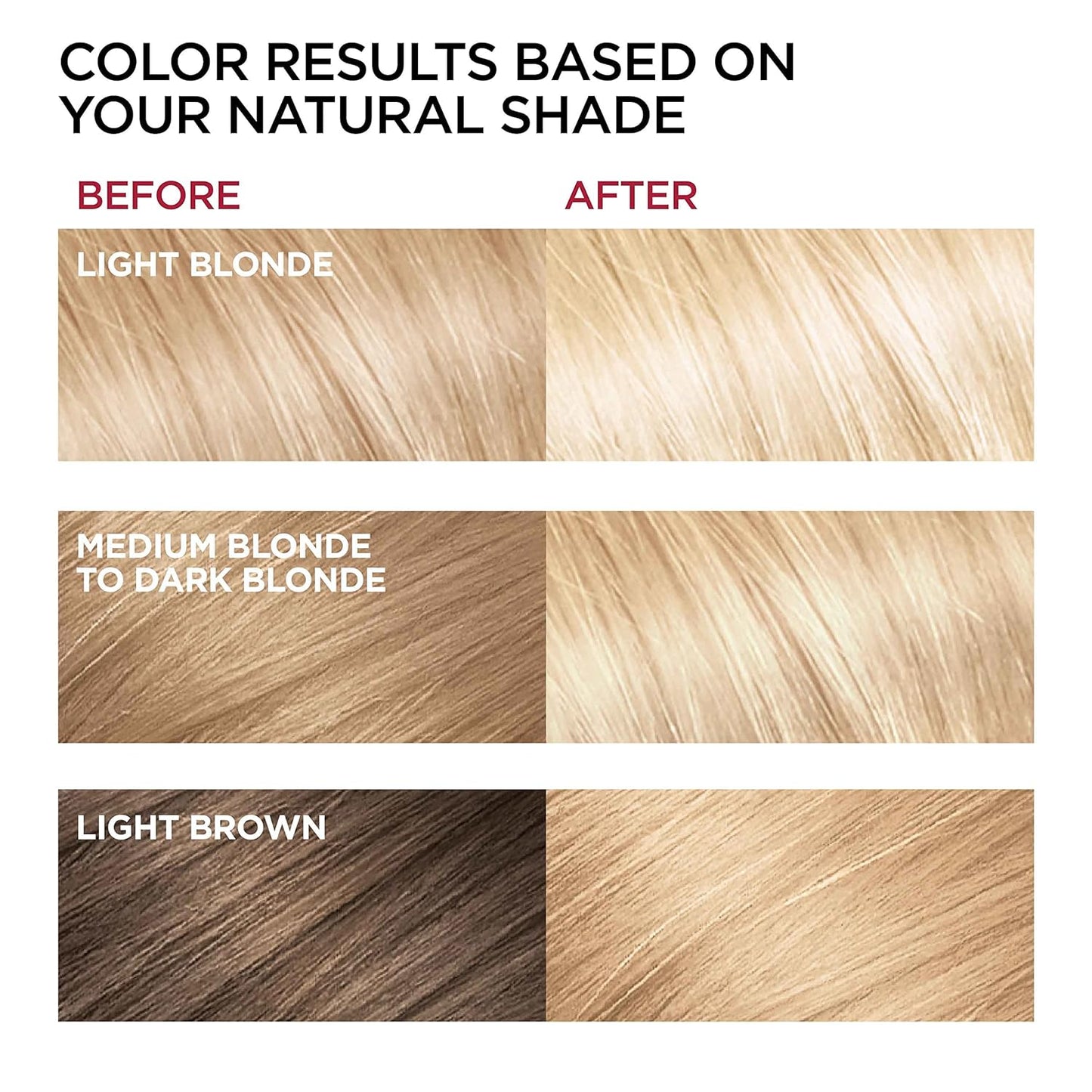 L'Oreal Paris Superior Preference Fade-Defying + Shine Permanent Hair Color, LB02 Extra Light Natural Blonde, Pack of 1, Hair Dye