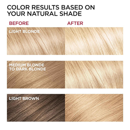 L'Oreal Paris Superior Preference Fade-Defying + Shine Permanent Hair Color, LB02 Extra Light Natural Blonde, Pack of 1, Hair Dye