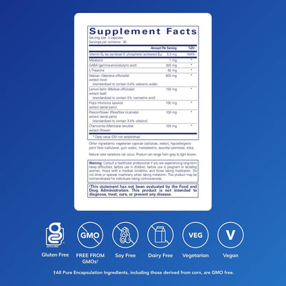 Pure Encapsulations Best-Rest Formula, 60 Capsules